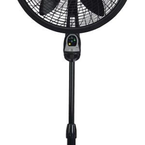 Lasko 1843 Pedestal Fan, Black