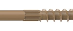 Camo 0355174 Framing Screw, 0.16 in Thread, 3 in L, Flat Head, Star Drive, Slash Point, PROTECH Ultra 4 Coated, 150