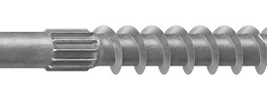 Camo 0368204 Structural Screw, 1/4 in Thread, 4 in L, Hex Head, Hex Drive, Sharp Point, Hot-Dipped Galvanized, 50