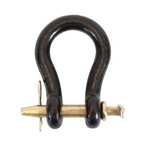 Koch 4002503/M8134 Straight Clevis, 3/4 in, 12000 lb Working Load, 3-3/4 x 1-1/4 in L Usable, Powder-Coated
