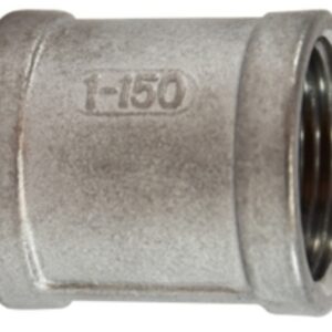 Midland Industries 62418BAG Pipe Coupling, 2 in, Stainless Steel, 300 psi Pressure