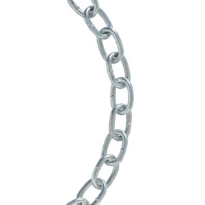 Baron 46196 Machine Start Chain, No 2, 20 ft L, Zinc Plated
