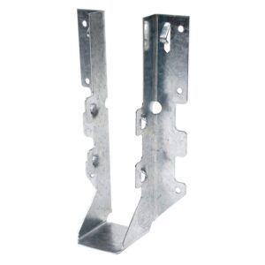 Simpson Strong-Tie LUS Series LUS28 Joist Hanger, 6-5/8 in H, 1-3/4 in D, 1-9/16 in W, Steel, Galvanized, Face