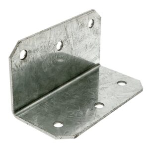 Simpson Strong-Tie ML ML26Z Angle, 2 in W, 2 in D, 6 in H, Steel, ZMAX