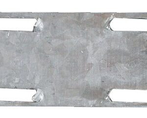 Simpson Strong-Tie MP MP14 Mending Plate, 4 in L, 1 in W, 20 ga Gauge, Steel, Galvanized