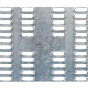 Simpson Strong-Tie MP MP36 Mending Plate, 6 in L, 3 in W, 20 ga Gauge, Steel, Galvanized