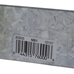 Simpson Strong-Tie NS NS1 Stopper, 14 ga Gauge, Steel, Galvanized/Zinc