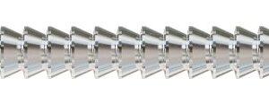Simpson Strong-Tie S4SND5 Siding Nail, 4D, 1-1/2 in L, Stainless Steel, Full Round Head, Annular Ring Shank, 5 lb