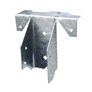 Simpson Strong-Tie RR Ridge Rafter Connector, Steel, Galvanized/Zinc, Face Mounting