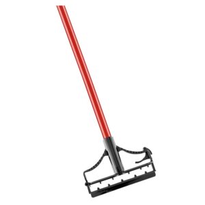 Libman 982 Resin Mop Frame and Handle, 1 in Dia, 64 in L, Steel, Red