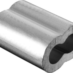 Baron ACSL-38 Cable Sleeve, 3/8 in Dia Cable, Aluminum