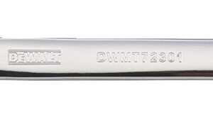 DEWALT DWMT72301OSP Combination Wrench, Metric, 13 mm Head, 6-15/32 in L, 12-Point, Chrome, Comfort-Grip Handle