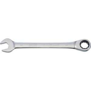 DEWALT DWMT72307OSP Combination Wrench, Metric, 19 mm Head, 9-11/16 in L, 12-Point, Chrome, Comfort-Grip Handle