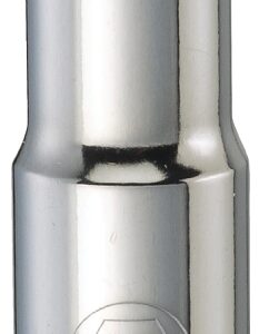 DEWALT DWMT74542OSP Drive Socket, 13 mm Socket, Deep Socket, 3-1/8 in OAL, 1/2 in Drive, 12-Point, Vanadium Steel
