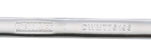 DEWALT DWMT75198OSP Combination Wrench, Metric, 8 mm Head, 5-11/32 in L, 12-Point, Chrome, Comfort-Grip Handle