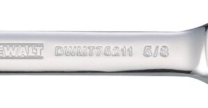 DEWALT DWMT75211OSP Combination Wrench, SAE, 5/8 in Head, 7-1/32 in L