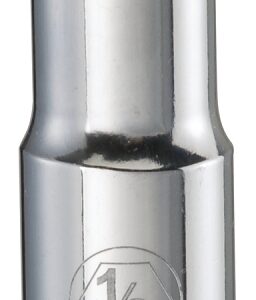 DEWALT DWMT88945OSP Drive Socket, 1/2 in Socket, 1/2 in Drive, 6-Point, Vanadium Steel, Polished Chrome