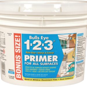 Zinsser 02025 Primer, Egg Shell, White, 2.5 gal