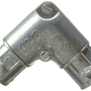 Halex 14605 Pull Elbow, 90 deg Angle, 1/2 in, Zinc