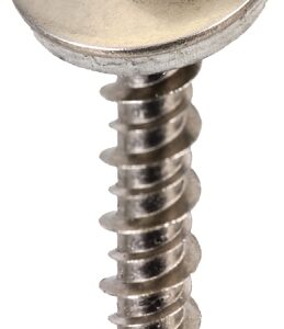 Acorn International SW-MW15SS250 Screw, #9 Thread, High-Low, Twin Lead Thread, Hex Drive, 1-1/2 in Length Under Head
