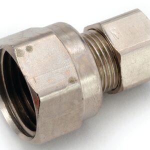 Anderson Metals 754822-0606 Tube Adapter, 3/8 in, Brass