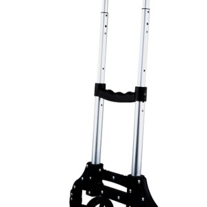 ProSource 85-611-A Cart, 150 lbs, 15-1/8 in L Platform, 11 in W Platform, 2-Wheel, Aluminum