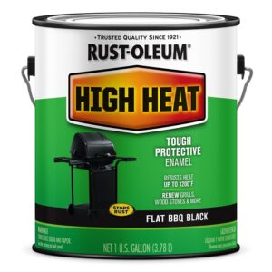 RUST-OLEUM SPECIALTY 233967 Farm Equipment Enamel, Flat, Black, 1 gal Can