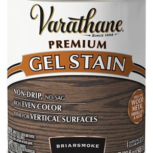 Varathane 358173 Premium Gel Stain, Briarsmoke, Liquid, 1 qt