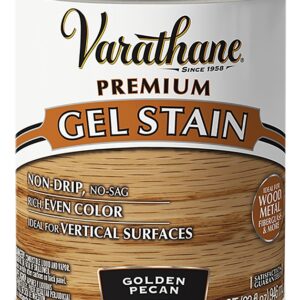 Varathane 358304 Premium Stain, Golden Pecan, Gel, Paste, 1 qt
