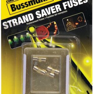 Bussmann BP/MAS-3A Fast Acting Fuse, 3 A, Glass Body