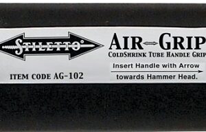 Stiletto AG-102 Handle Grip Wrap Tube, Rubber, Black