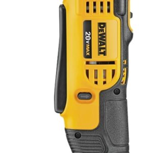 DEWALT DCD740B Drill/Driver, Tool Only, 20 V, 3/8 in Chuck, Keyless, Ratcheting Chuck