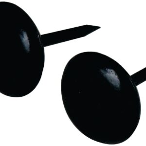 Hillman 122684 Furniture Nail, Black, Round Head