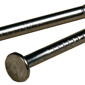 Hillman 122530 Wire Nail, 3/4 in L, Steel, Stainless Steel, Flat Head, Smooth Shank, Silver, 2 oz