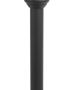 Boston Harbor 27094 Solar Stake Light, Ni-MH Battery, AA Battery, 1-Lamp, LED Lamp, Plastic/Glass Fixture, Black