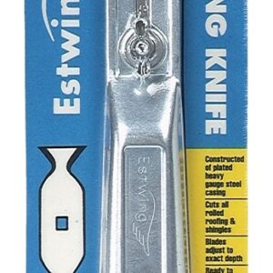 Estwing RK-7 Roofing Knife, Steel Blade, Steel Head, 7 in OAL