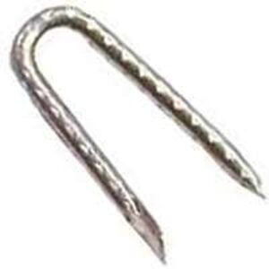ProFIT 0050098 Fence Staple, 1/4 in W Crown, 9 ga, 1-1/2 in L, Galvanized