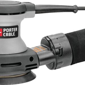 Porter-Cable 382 Random Orbit Sander, 1.9 A, 5 in Pad/Disc, Hook and Loop Pad/Disc, Includes: Sander
