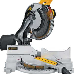 DEWALT DWS715 Miter Saw, Electric, 12 in Dia Blade, 4000 rpm Speed, 90 deg Max Miter Angle