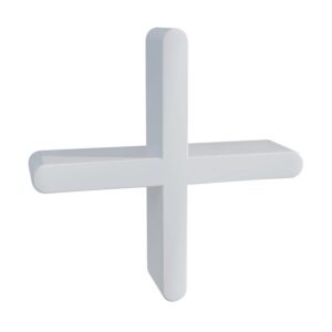 QEP 10334 Series Traditional Flexible Tile Spacer, 1/16 in L, Plastic, White, 300/PK