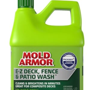 Mold Armor FG512M E-Z Deck Wash, Liquid, Clear/Light Yellow, 64 oz, Spray Dispenser