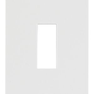 Eaton Wiring Devices STC1W Wallplate, Mid-Size, 4-7/8 in L, 3.12 in W, 1-Gang, Polycarbonate, White