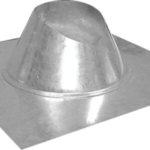 Imperial GV1387 Roof Flashing, Steel, For: 8 in Dia Pipe