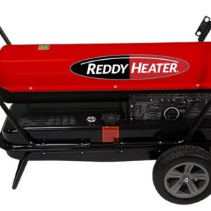 Dura Heat DFA180CV Kero Forced Air Heater, 13 gal Fuel Tank, Kerosene, 140000/180000 Btu, White