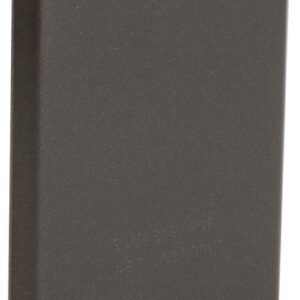 Hubbell 5173-2 Cover, Blank, Flat, 4-17/32 in L, 2-25/32 in W, 1-Gang, Metal, Bronze, Powder-Coated, 50/CT