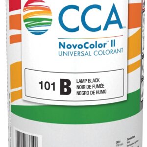 CCA NovoColor II Series 076.008891N.005 Universal Colorant, Carbon Black, Liquid, 1 qt
