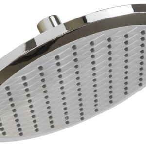 Plumb Pak K710CP Rainshower Head, Round, 1.8 gpm, Polished Chrome, 8.85 in Dia