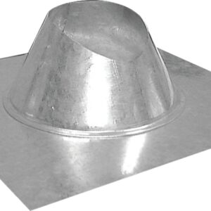 Imperial GV1383 Roof Flashing, Steel, For: 4 in Dia Pipe