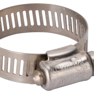 ProSource HCRSS16 Interlocked Hose Clamp, Stainless Steel, Stainless Steel