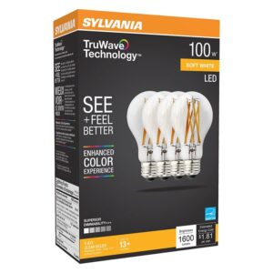 BULB LED A21 CLEAR SFTWHT 13W